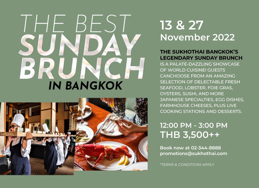 The Best Bangkok Luxury Hotel in Sathorn | The Sukhothai Bangkok